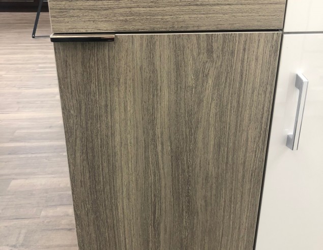 Silver Oak Laminate Green Castle Cabinets